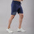 Navy micro lightweight run shorts