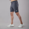 Grey micro lightweight training shorts